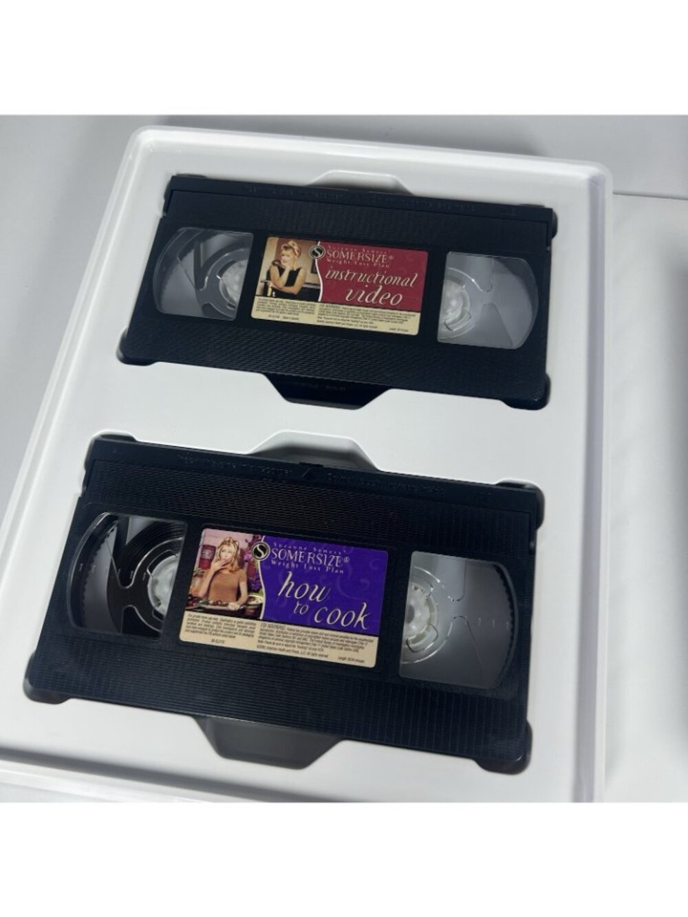 Vintage Suzanne Somers' SOMERSIZE Weight Loss Plan Set In Case NEW - Picture 5 of 11